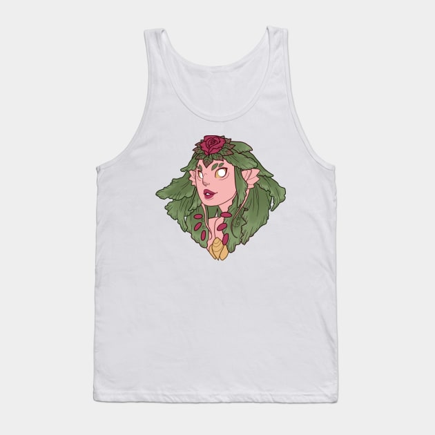 Flower Fairy Tank Top by kickingshoes